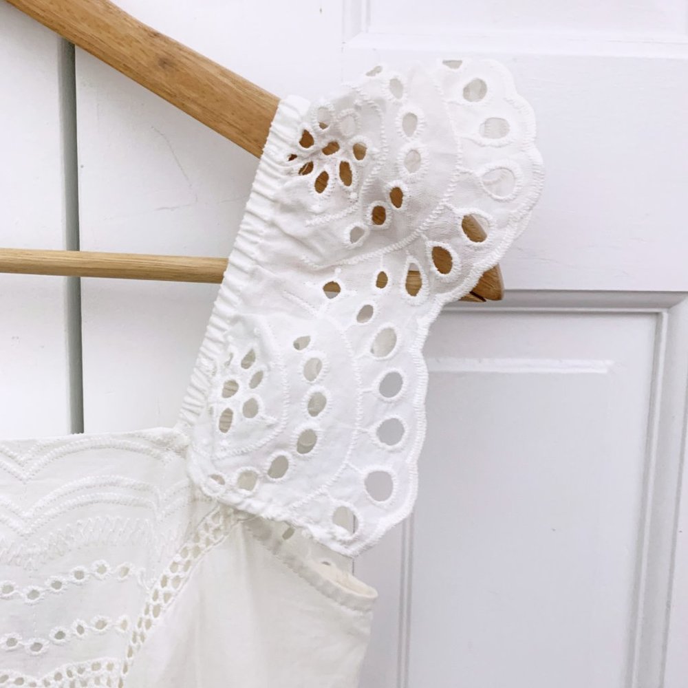 Finders Keepers Sundays Eyelet Mini Dress - Picture 8 of 16